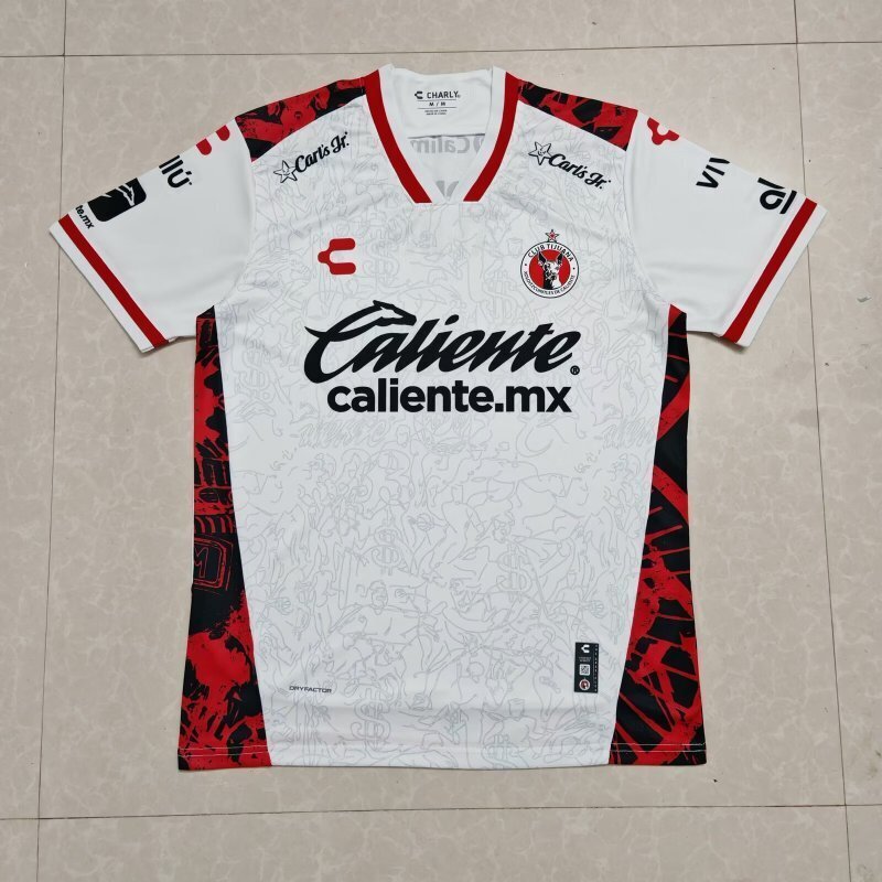 AAA Quality Tijuana 25/26 Away White Soccer Jersey
